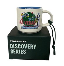 Starbucks Discovery Series 2oz LAS VEGAS Mini Mug Ornament Espresso Demi Cup NEW picture
