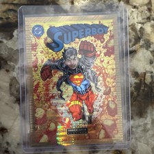Upper Deck Platinum DC Superboy (Conner Kent) VC9 DC Gold /10 Todd Nauck picture
