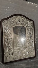 Silver Plated on Wood 