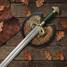 Handmade Theodred Movie Sword Replica, 38 Inch Stainless Steel Sword picture