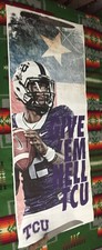 VTG TCU Texas Christian University Football Trevone Boykin Quarterback Decal 5' picture