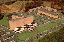 Wesley Long Hospital, Greensboro, North Carolina, Aerial Photography Postcard picture