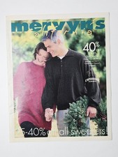 1998 Mervyn's Couple Fashion Jewelry Circular 24 Pages Vintage Catalog Store Ad picture