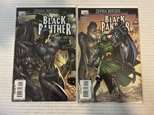 Black Panther #1 & 2. Marvel, 2009. 1st Cover App Shuri as Black Panther. NM picture