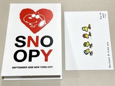 SNOOPY IN STYLE NYC 2026 - ANA INCIARDI PRINT - Woodstock & Friends Hat- LIMITED picture