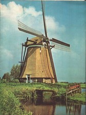 1978 HOLLAND-AMERICA LINE cruise ship dinner menu S.S. STATENDAM Dutch Windmill picture