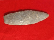Texas Blade Knife Arrowhead Prehistoric Indian Artifact 5-1/2 picture