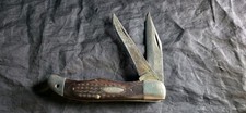 Vintage Case XX Folding Hunter 6265 1965-69 Knife Wood Handles USA parts? picture