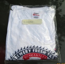 1999 BUDWEISER Bud Coaster Promotional Hanes Adult XL T-Shirt UNUSED MISP Look picture