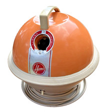 HOOVER CONSTELLATION Ball Canister Vacuum Cleaner Model 858 Orange Works Great picture