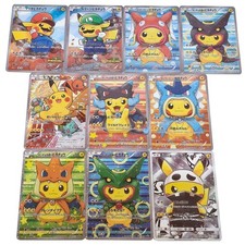 10PCS/set DIY PTCG Japanese Version Self-made Pocket Monster Card Cartoon Anime picture