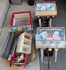 1960s Coca-Cola Multiplex Meteor 3-Faucet Dispensers x2 + Parts Lot picture