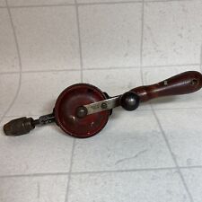 Vtg Millers Falls No 77 Hand Drill Dual Pinion Gear Carpenter Wood Hand Drill picture