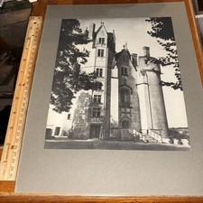 VTG Montreuil-Bellay Château Chateau Entrance Mounted French Architecture Photo picture