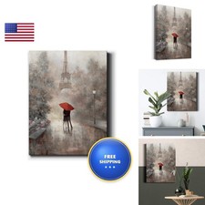 Renditions Gallery Canvas Wall Art Print Couple Eiffel Tower Paris - 24