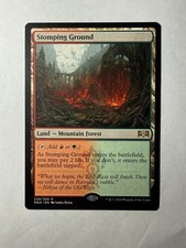 Magic the Gathering - Stomping Ground - Ravnica Allegiance - Regular - MTG picture