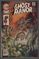 GHOST MANOR #27 BRONZE AGE HORROR TOM SUTTOM PAINTED COVER picture