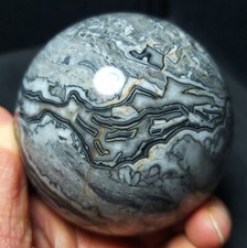RARE 588.3G 72mm Natural Picasso Jasper Agate Sphere Ball Healing A2138 picture
