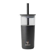 REDUCE Aspen 20 oz Vacuum Insulated Glass Tumbler with Lid 20 Ounces, Phantom picture