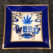JONATHAN ADLER Druggist Weed Square Tray 4.5