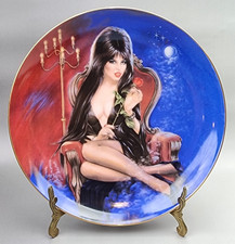 ELVIRA Mistress Of The Dark “Night Rose” Numbered 746 By Erust - First Edition picture