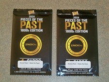 2 Sealed Packs PIECES OF THE PAST -- 1800's BONUS PACK  -- One Relic Per Pack picture
