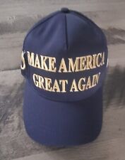 DONALD TRUMP OFFICIAL MAKE AMERICA GREAT AGAIN HAT  2020 New Navy & Gold picture