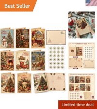 24 Vintage Christmas Cards, 5