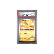 Pokemon TCG PSA 10 2025 PLEASE BSPromo #214 PIKACHU Illustration Contest 2024 🇬🇧  picture
