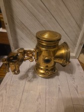 Antique Jeweled  Miller's 97 (By E.M. & CO) Kerosene Bicycle/Motorcycle Lamp picture