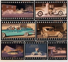 Vintage 35mm Color Negatives Classic Antique Cars Auto Show Photography Lot picture