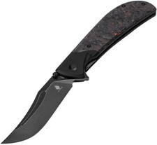 Kizer Cutlery Phoenix Linerlock Fat Carbon Folding Pocket Knife S35VN Steel EDC picture