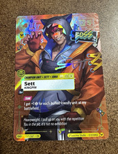 SIGNATURE Riftbound League of Legends Sett Kingpin 183*/167 2026 Holofoil picture
