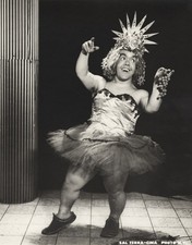 c. 1950's Little Person in Tutu Large Photograph by SAL TERRACINA picture