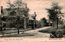 Cottage Row, Dining Hall, Mount Hermon, Mass, Haines Falls, NY, Sw Postcard picture