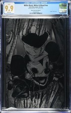 🔥9.9 GITD Metal🔥 Willie Black White & Blood #1C Virgin Glow in the Dark Ltd 10 picture