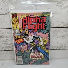Marvel Comics Alpha Flight #81 1990 Vol. 1 Vintage Comic Book Sleeved Boarded picture