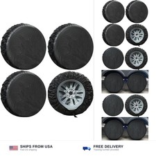 Season Guard Tire Covers 4 Pack, Tire Wheel Protector for Truck, SUV, Trailer... picture