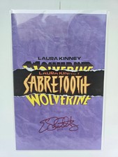 SIGNED WOLVERINE #10 (+TICKET AUTH) SIGNED BY ERICA SCHULTZ FORESHADOW LOGO picture