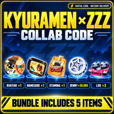 [In Stock]Zenless Zone Zero X KYURAMEN Collab Redeem Code - Avatar + Namecard picture