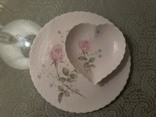 Mikasa April Rose with Love Bone China dish ( 2 piece set) picture