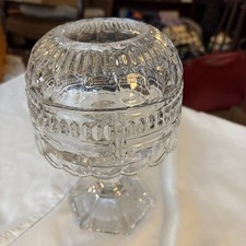 VTG 1980’s Royal Limited Crystal Fairy Lamp 2 Pieces Czech Republic picture