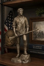 Minuteman Statue, Lexington Patriot Sculpture picture