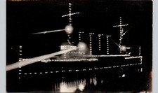 USS CHARLESTON @ PORTLAND OR 1907 NAVY WAR SHIP oregon postcard real photo rppc picture