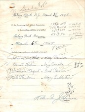 1948 NJ AC-14 Wrestling Report Asbury Park Arena Rhode Darnell & Gardini picture