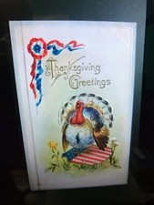  Antique Embossed Postcard 1916 
