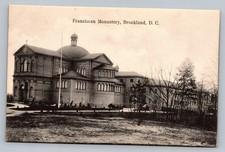 Brookland Washington DC Franciscan Monastery Vintage Postcard picture