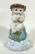 Vintage Dreamsicles 1997 Praying Cherub Figurine Kristin Signed 1998 Sit World picture