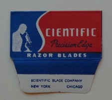 Vintage Razor Blade SCIENTIFIC - RARE - One Blade picture