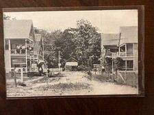 Waterbury Ave Walnut Beach Milford CT New Haven Co 1914 Divided Back Postcard Po picture